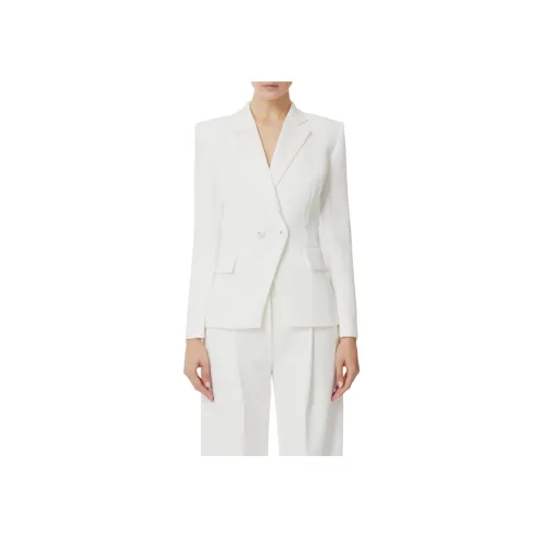 Elisabetta Franchi Куртки Пальто Женские Белые