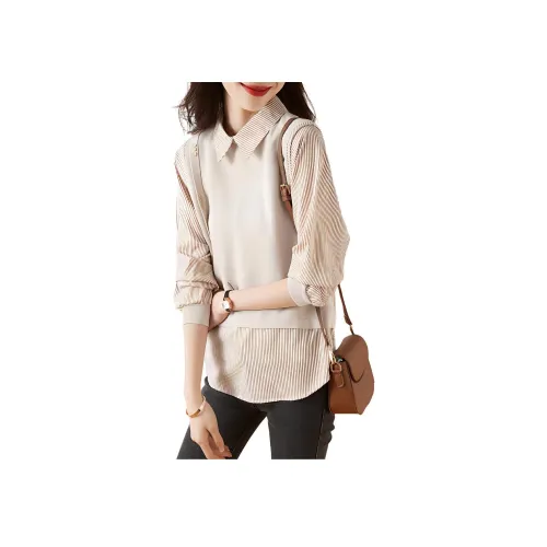 Mo Han Yi Mei Рубашка Женская Хаки