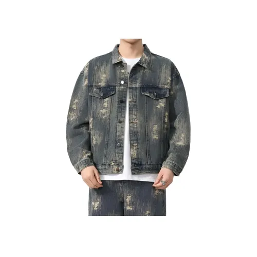 CHAORENBANG Denim Jacket Unisex