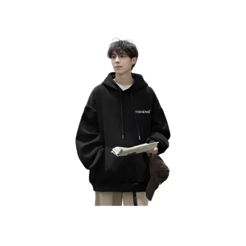 Wooden Rabbit Черные Мужские Свитшоты