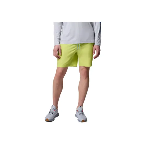 Columbia PFG Rambler Желтые Мужские Спортивные Шорты