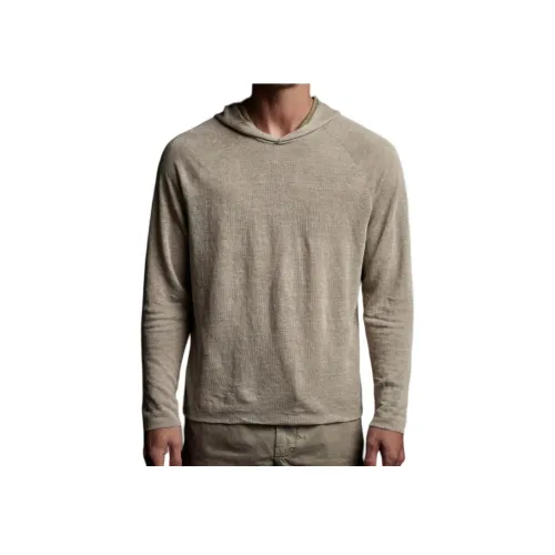 JAMES PERSE Натуральный/Военный стиль Мужские Свитшоты