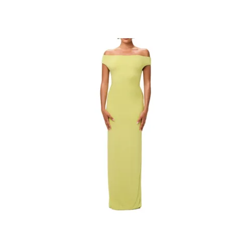 NAKED WARDROBE Off Плечо Макси Платье Без рукавов Женское