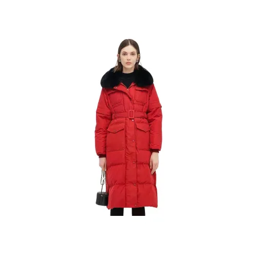 Caroline Красный Женские Пуховики