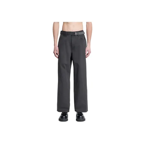 Sacai совместный бренд Черные Мужские Джинсы