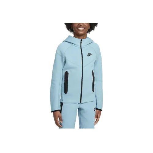 Nike Толстовка Sportswear Tech Fleece Небесно-голубой Подростки