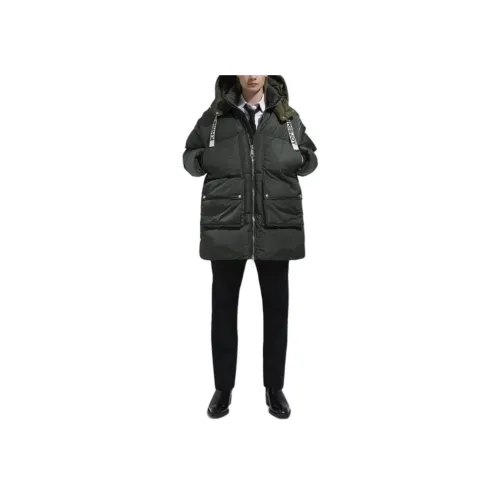 KHRISJOY FW24 Пуховик Мужской Мускус Зеленый