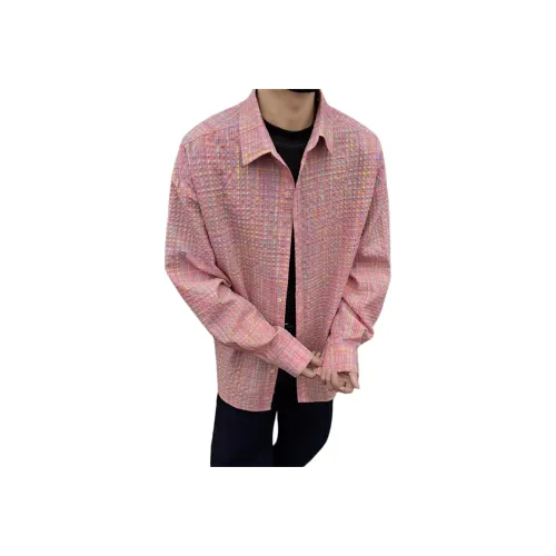 PISYPOX Розовый Унисекс Рубашки