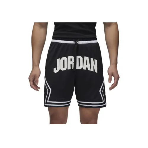 Jordan Sport Черный/Белый Мужские Повседневные Шорты
