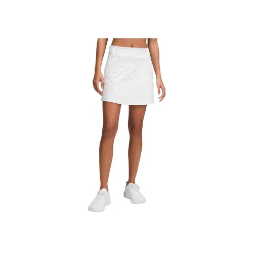 lululemon Повседневные короткие юбки Женские MULTI Смешанные цвета Белый