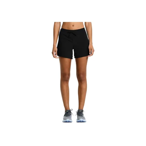 Saucony Outpace Повседневные шорты 5' Женские Черный