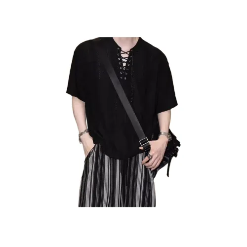 DUATOGE Мужские черные T-рубашки