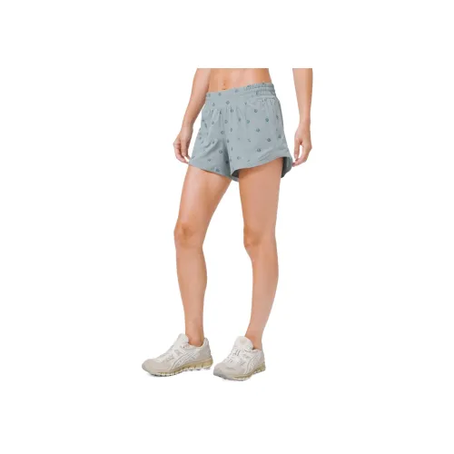 lululemon Hotty Hot Повседневные шорты Женские Матовый Синий
