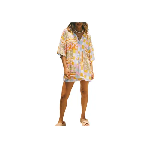 PRINCESS POLLY CARALIIA Рубашка Женская MULTI Многоцветная