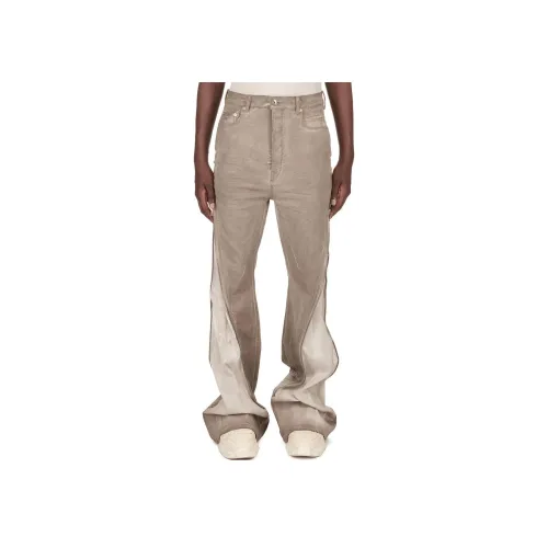 Rick Owens DRKSHDW FW24 Джинсы Мужские Темно-Серый