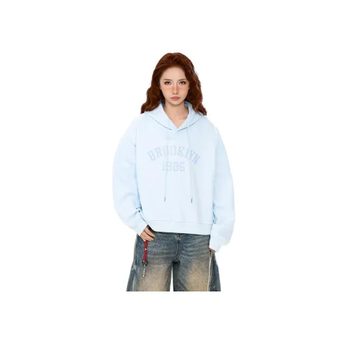 BVODE Синий Женский Свитшот