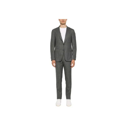 Canali Men's Business Suits Medium Gray