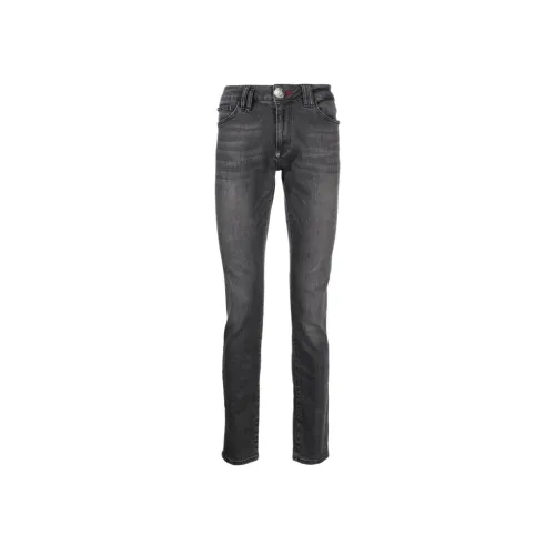 PHILIPP PLEIN Черные Мужские Джинсы
