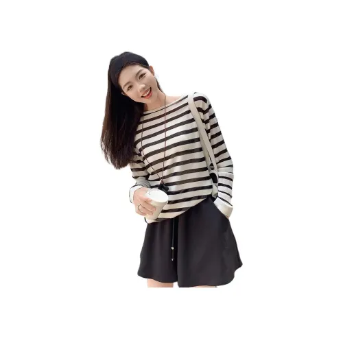 MEIYANG Т-рубашка с оборванным рукавом женская