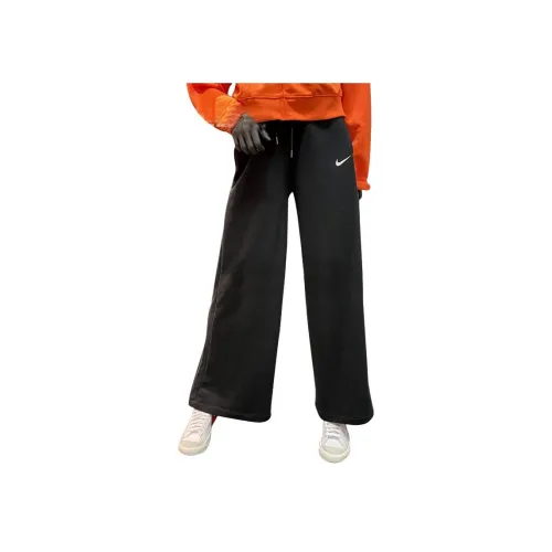 nike Вязаные тренировочные брюки женские черные