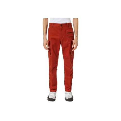 DIESEL Red Men's Casual Pants DIESEL Красные Мужские Повседневные Брюки