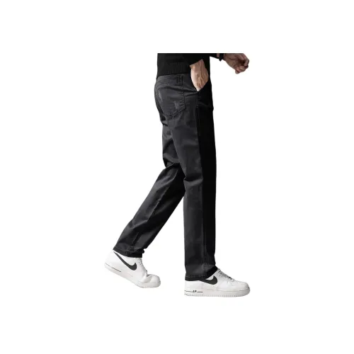 GUISE Весенние и Осенние Повседневные Брюки Офисный Стиль Коммутирование Унисекс