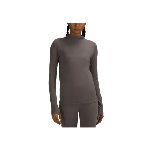 lululemon Трикотаж Женский Хаки Коричневый