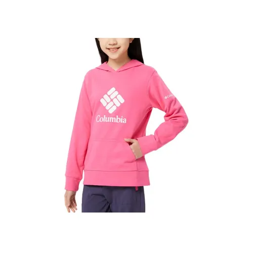 Columbia совместный бренд Свитшот Розовый Дети 3-7 лет