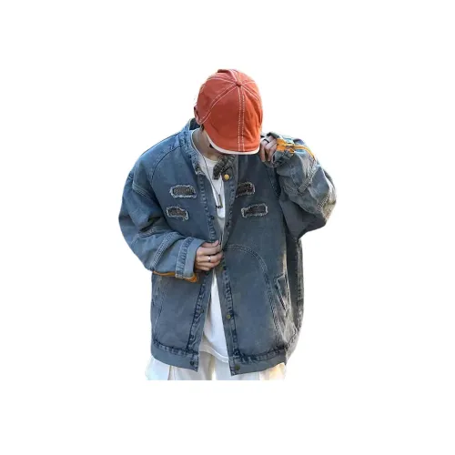 SOCKKEY Синий Унисекс Джинсовые куртки