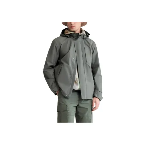 AIGLE Gore TEX Куртки Пальто Мужской Прекрасный мир Зеленый