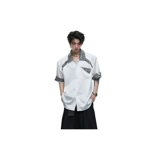 DAND Белая унисекс рубашка