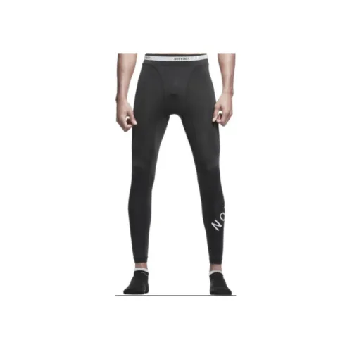 NORVINCY Мужские черные спортивные брюки