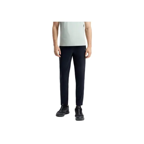 FILA AthleticsFitness Вязаные тренировочные брюки мужские темно-черный BK