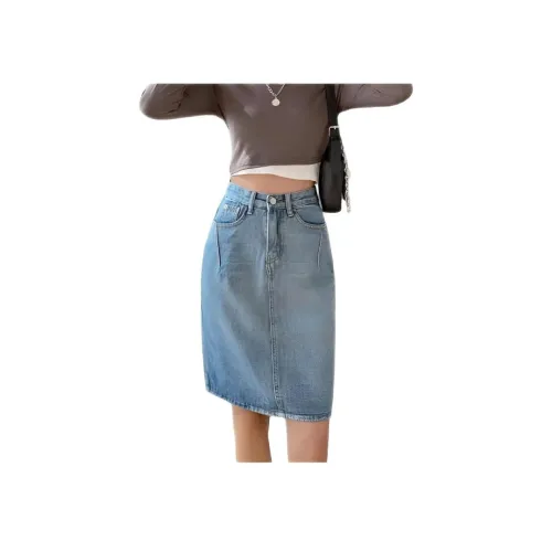 Wooden Rabbit Джинсовые короткие юбки Женские