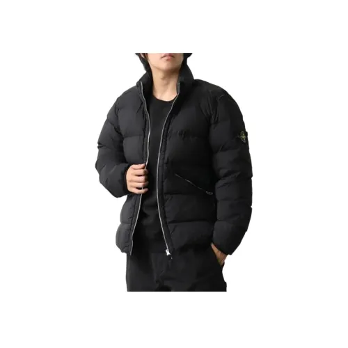 STONE ISLAND Пуховик Мужской Черный