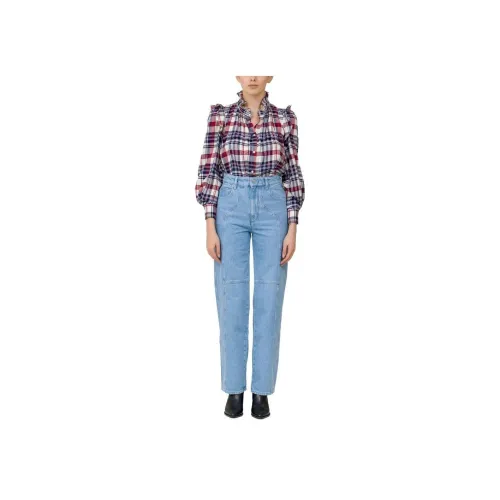 ISABEL MARANT ETOILE Синие Женские Джинсы