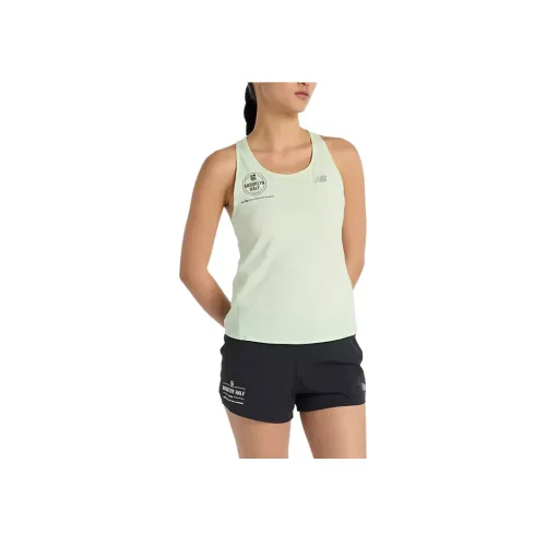 New Balance RBC Brooklyn Half Collection Race Day Спортивные жилеты Женские Зеленый MEW