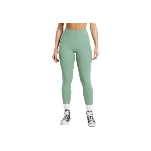 GYMSHARK Леггинсы Женские Зеленые