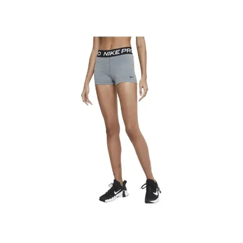 NIKE Дымчато-серый Женские спортивные шорты