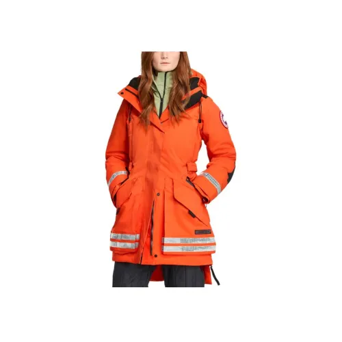 Canada Goose SS25 Sea Мантра Коллекция Куртка Женские Signal Апельсин