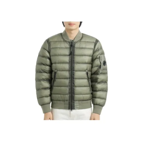 C.P.CO Зеленый Мужской Пуховик