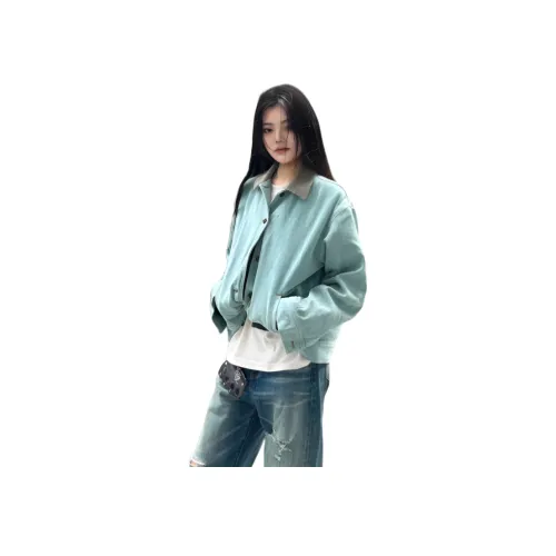 YGHOME OFFICIAL Зеленый Унисекс Куртки