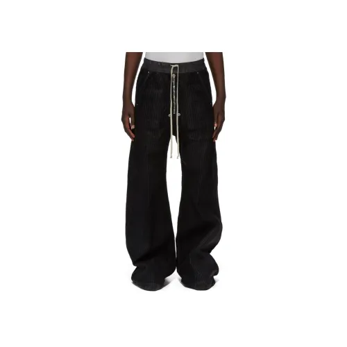 Rick Owens DRKSHDW FW24 Повседневные брюки Мужские Черные