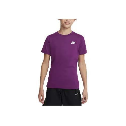 Nike Sportswear T-Shirt Детский Технология Фиолетовый