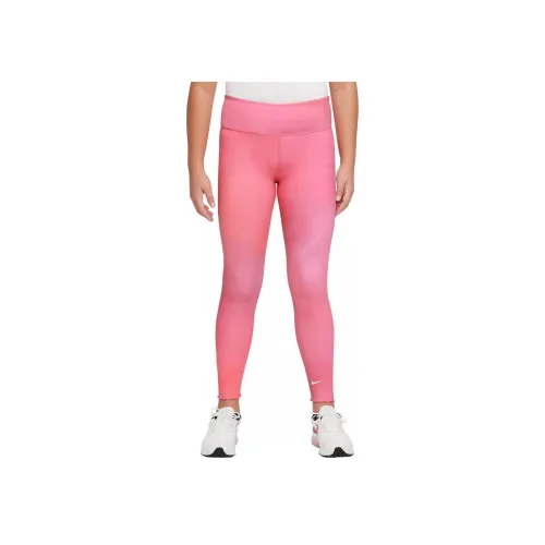 nike Детская одежда Solid Color с логотипом HIGH RISE Slim Fit Baby Pink