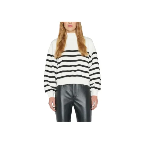 Рамка Толстовка Женская Белая Полосы