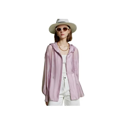 Fog SS24 Куртки Пальто Женские Фиолетовый