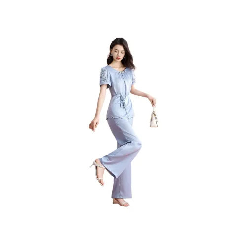 MEILANNI Светло-синий Повседневные костюмы для женщин