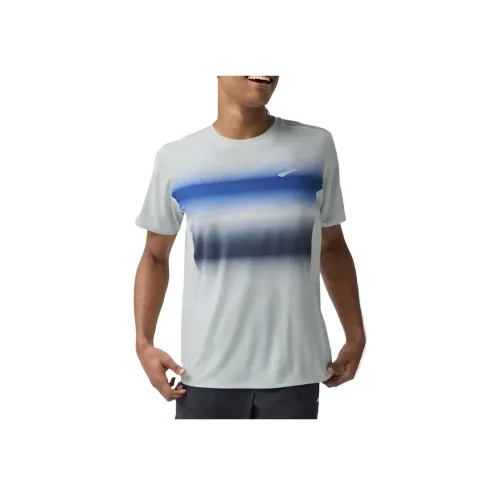 Brooks Синий/Серый Мужская T-Рубашка