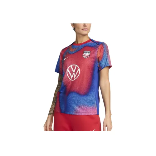 Nike USA Soccer Team Olympic Series Футбол Джерси Женская Белая